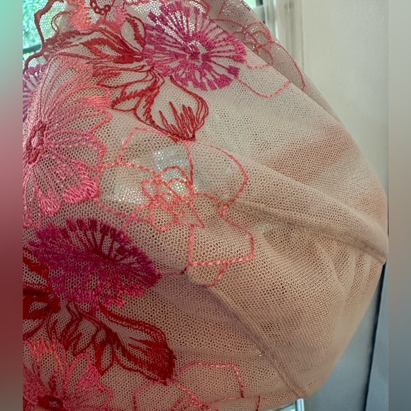 Embroidered Unlined Balconette Bra - Picture 2 of 6